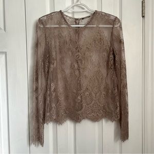 Dynamite Lace Long Sleeve Top